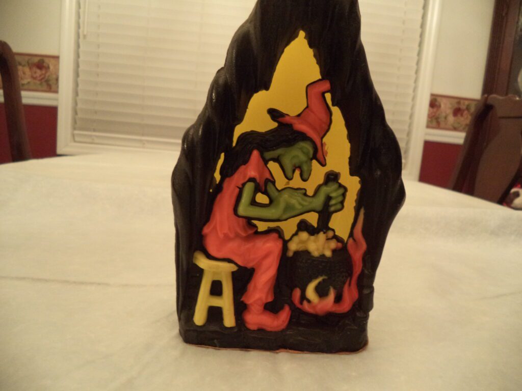 Witch Halloween Candle